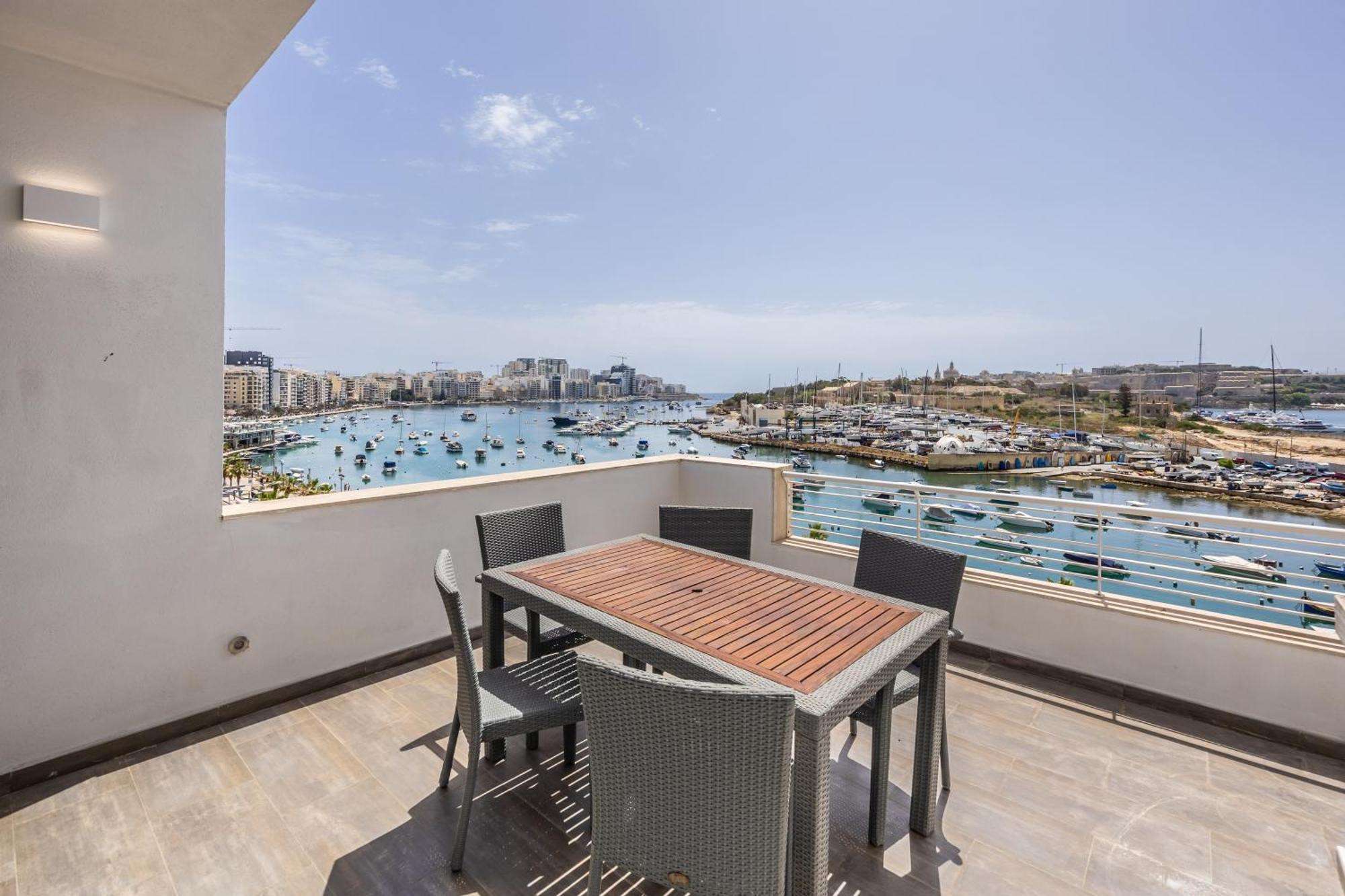 New Duplex Penthouse W Breathtaking Views By Sf Homes Gzira Εξωτερικό φωτογραφία
